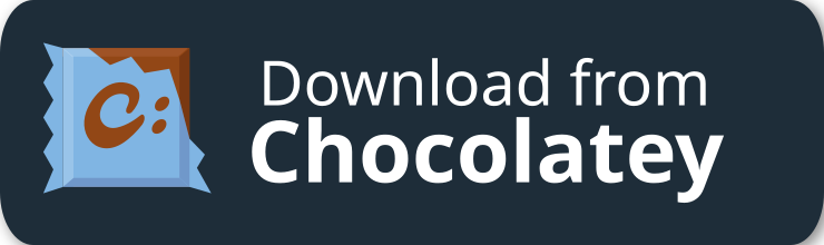 Get it via Chocolatey